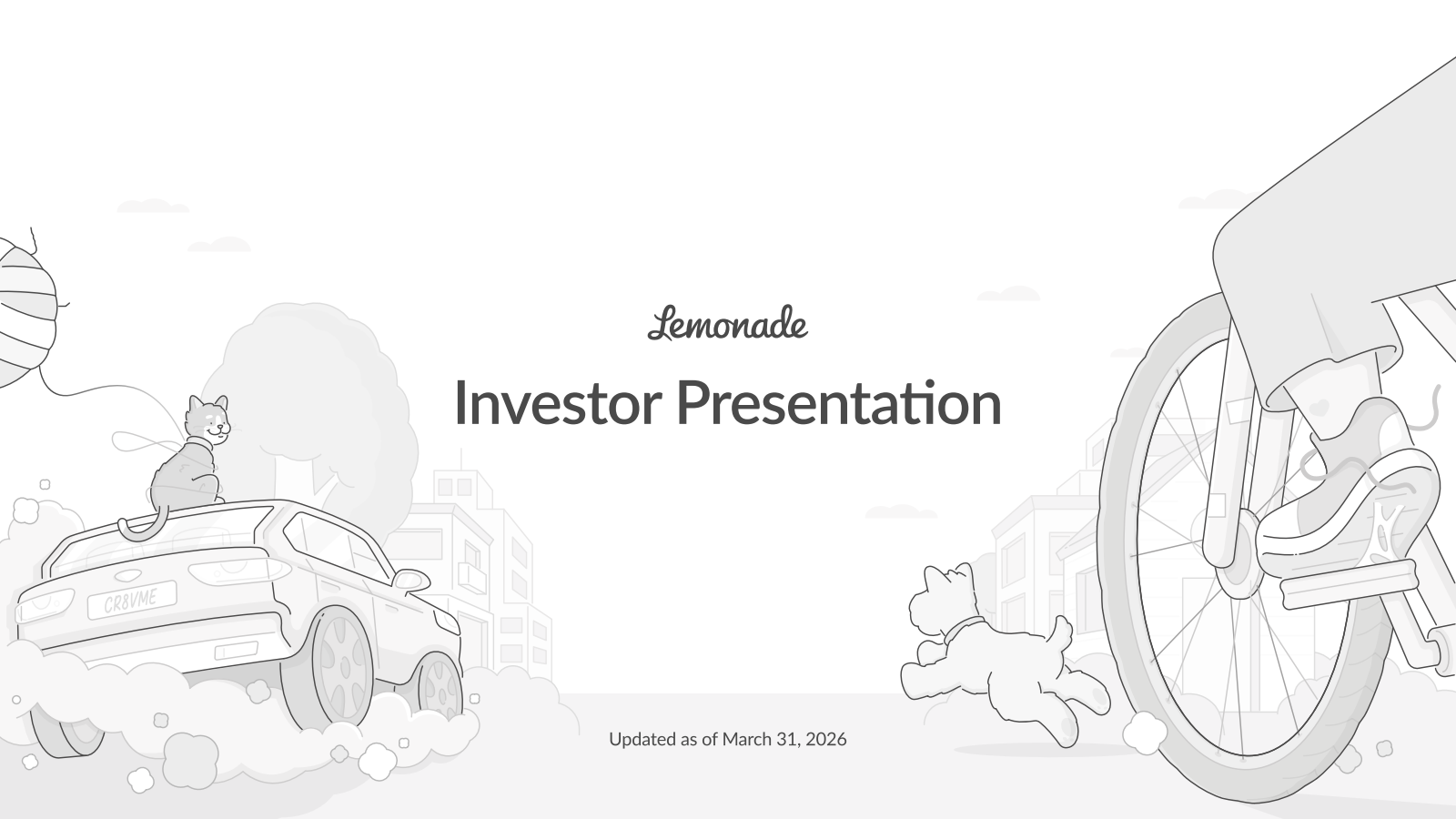 Lemonade's Q1 2026 Slide Deck