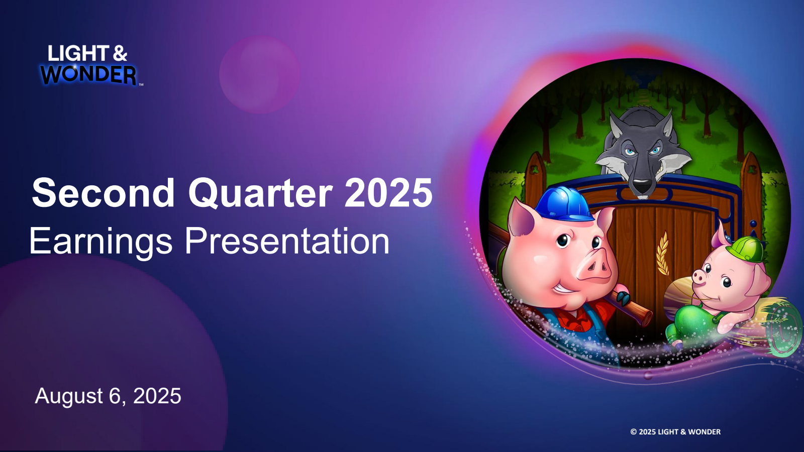 Light & Wonder's Q2 2025 Slide Deck