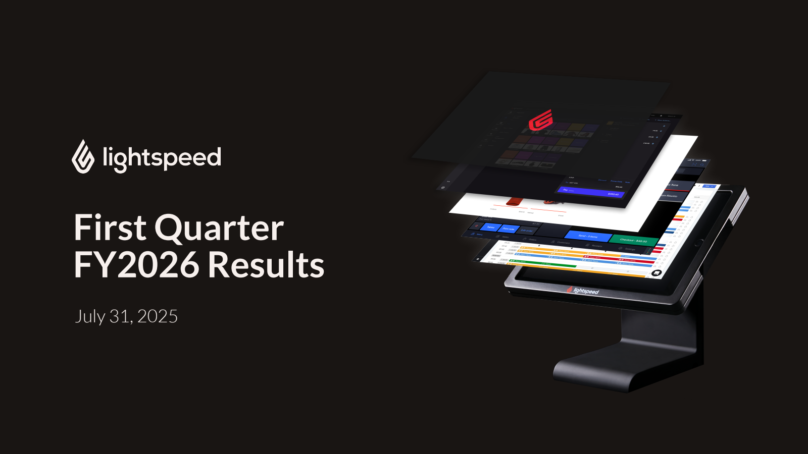 Lightspeed Commerce's Q1 2026 Slide Deck