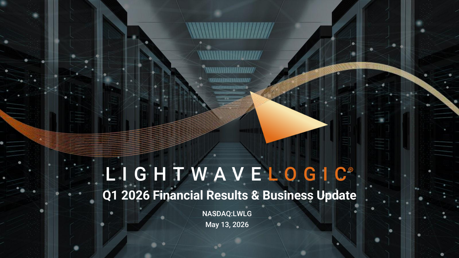 Lightwave Logic's Q1 2026 Slide Deck