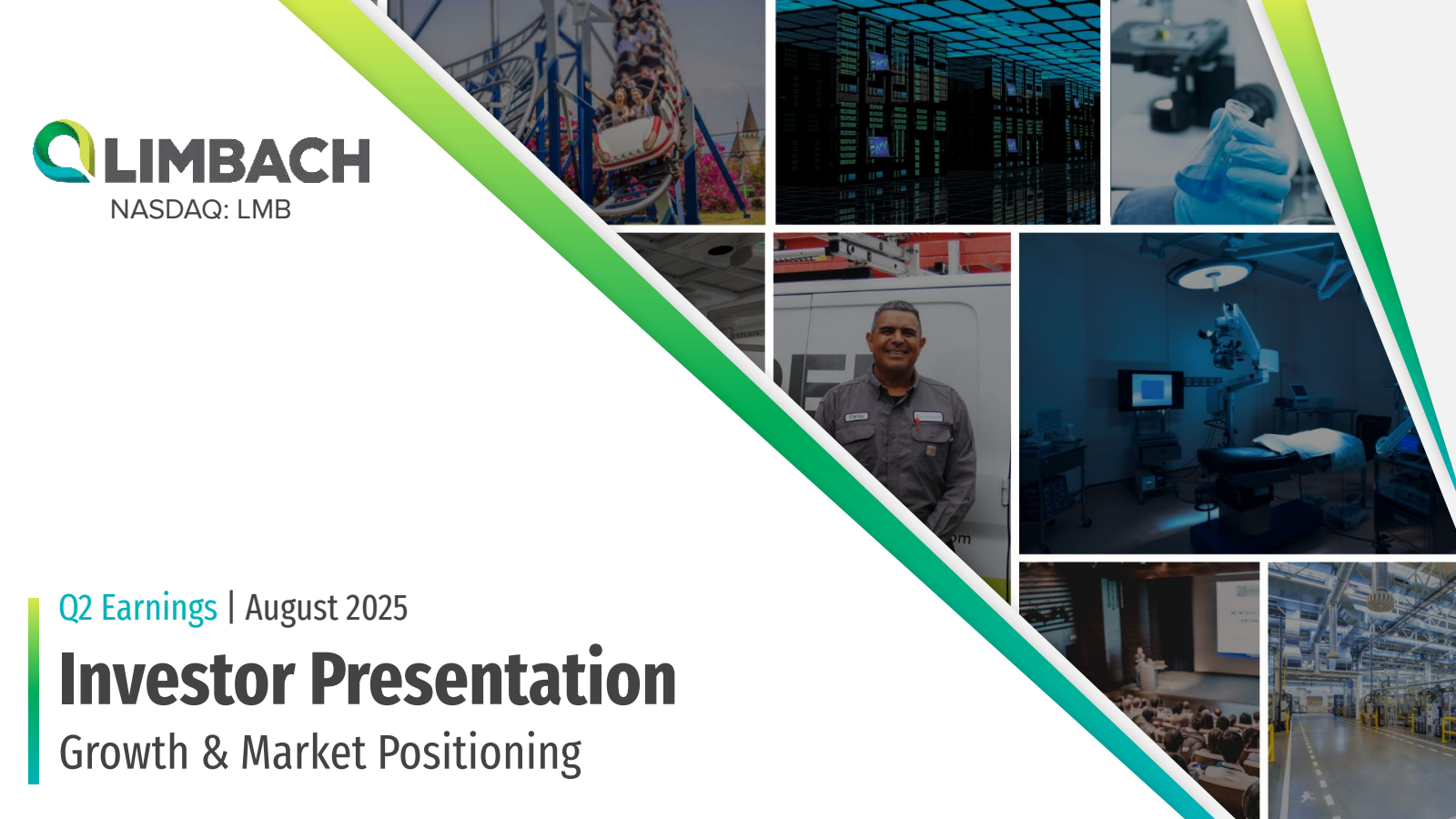 Limbach's Q2 2025 Slide Deck