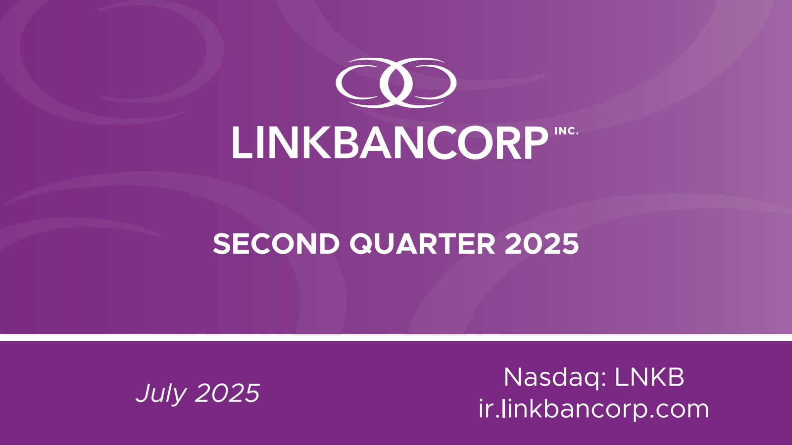 LINKBANCORP's Q2 2025 Slide Deck