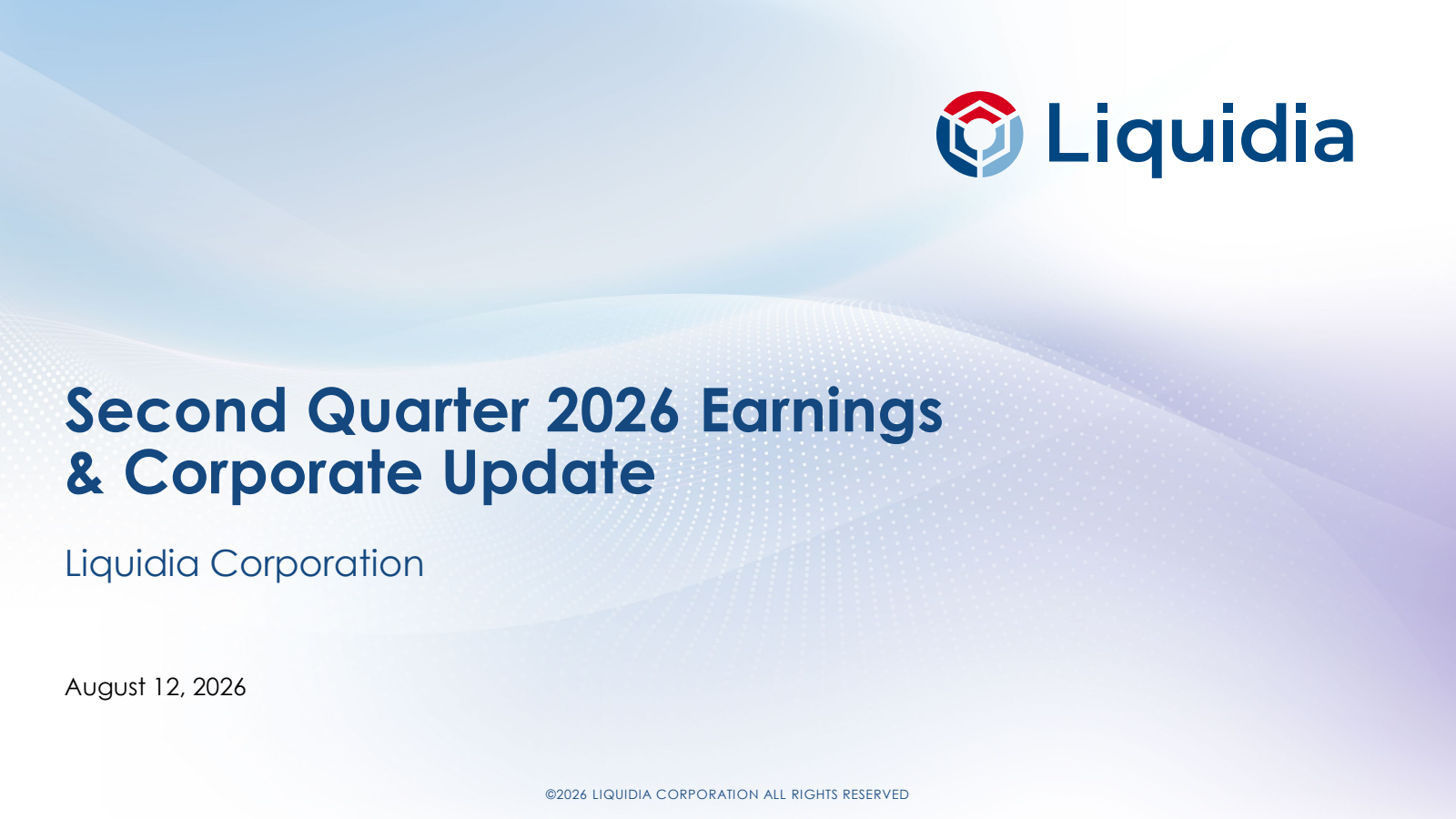 Liquidia's Q2 2026 Slide Deck