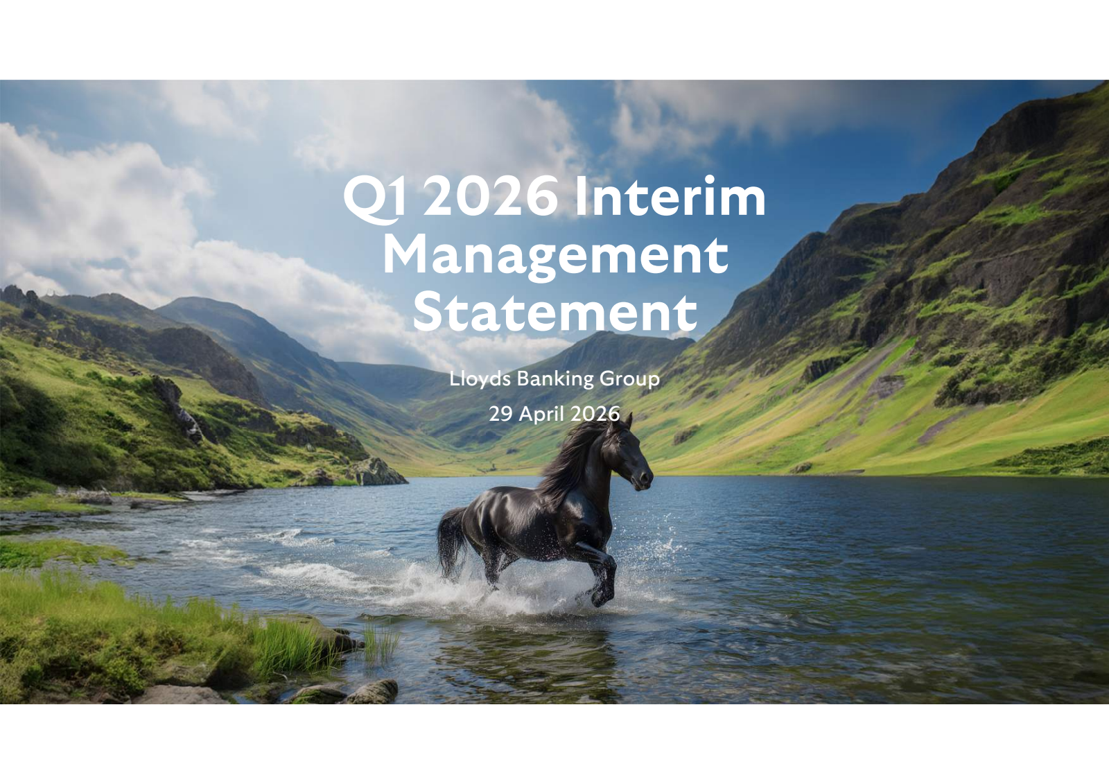 Lloyds Banking Group's Q1 2026 Slide Deck