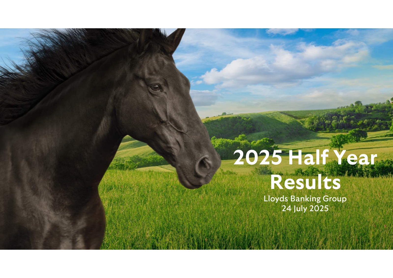 Lloyds Banking Group's Q2 2025 Slide Deck