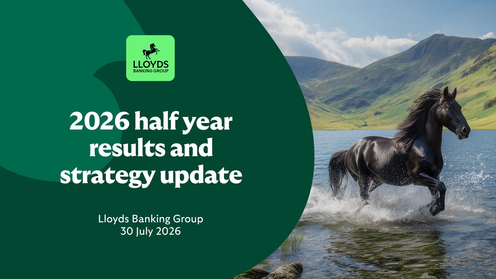 Lloyds Banking Group's Q2 2026 & Strategy update Slide Deck