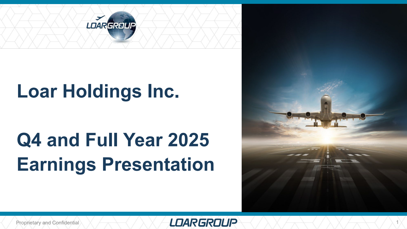 Loar's Q4 2025 Slide Deck