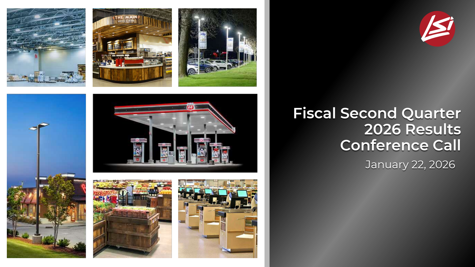 LSI Industries' Q2 2026 Slide Deck