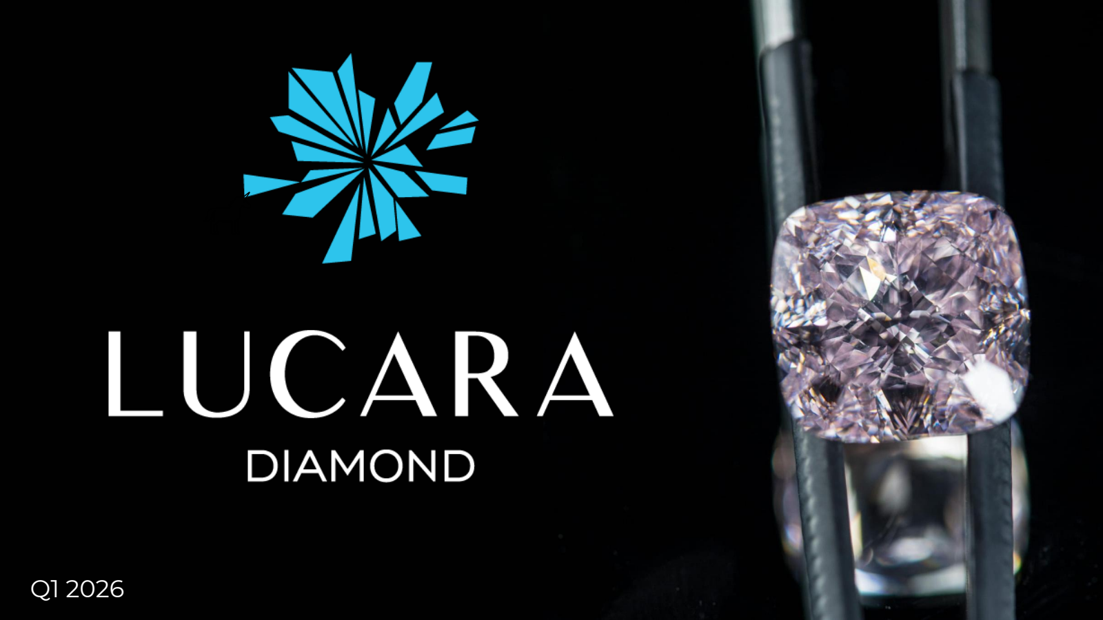 Lucara Diamond's Q1 2026 Slide Deck