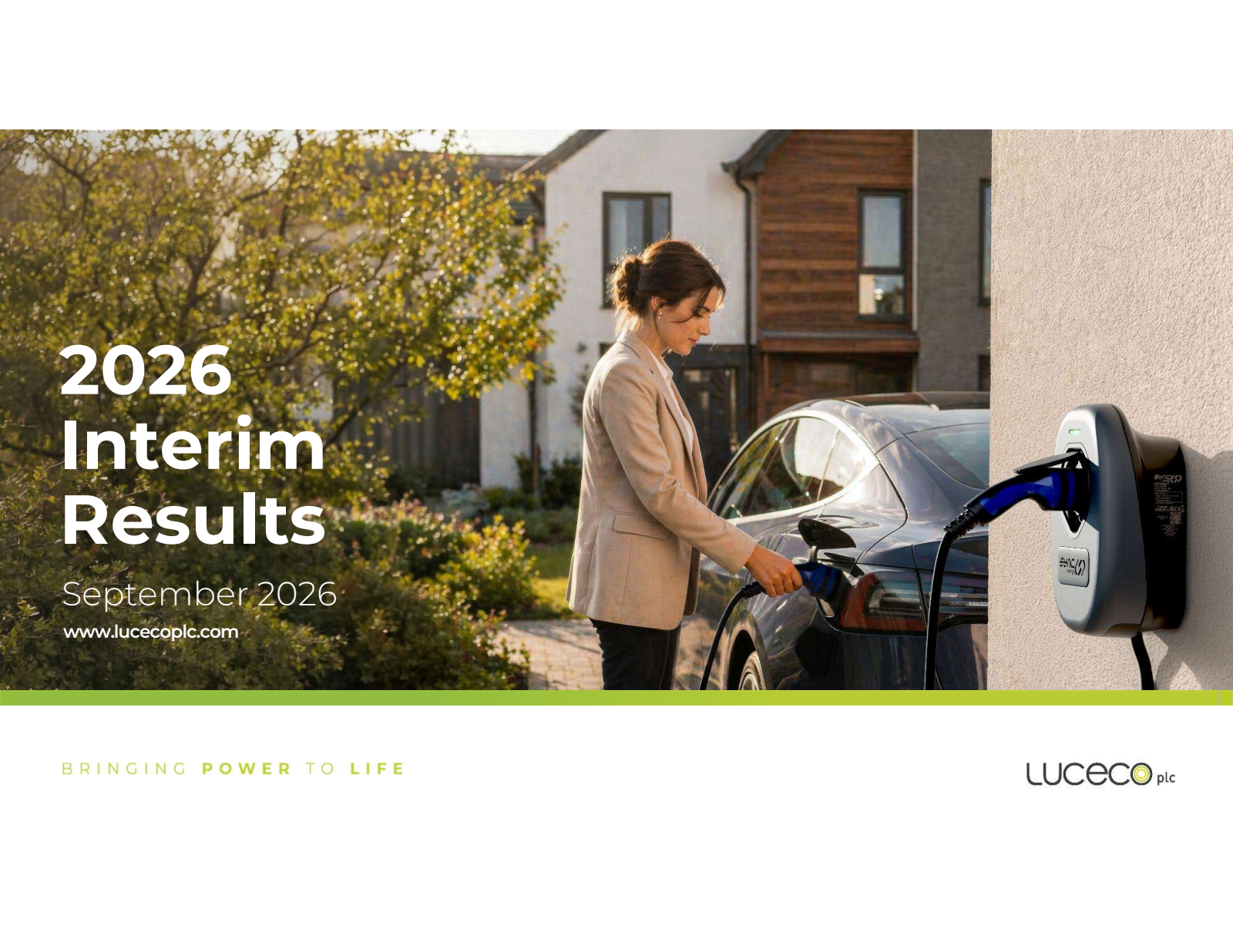 Luceco's H1 2026 Slide Deck