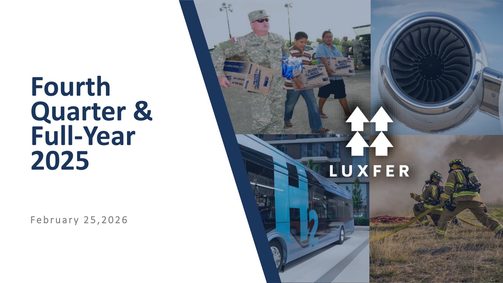 Luxfer's Q4 2025 Slide Deck