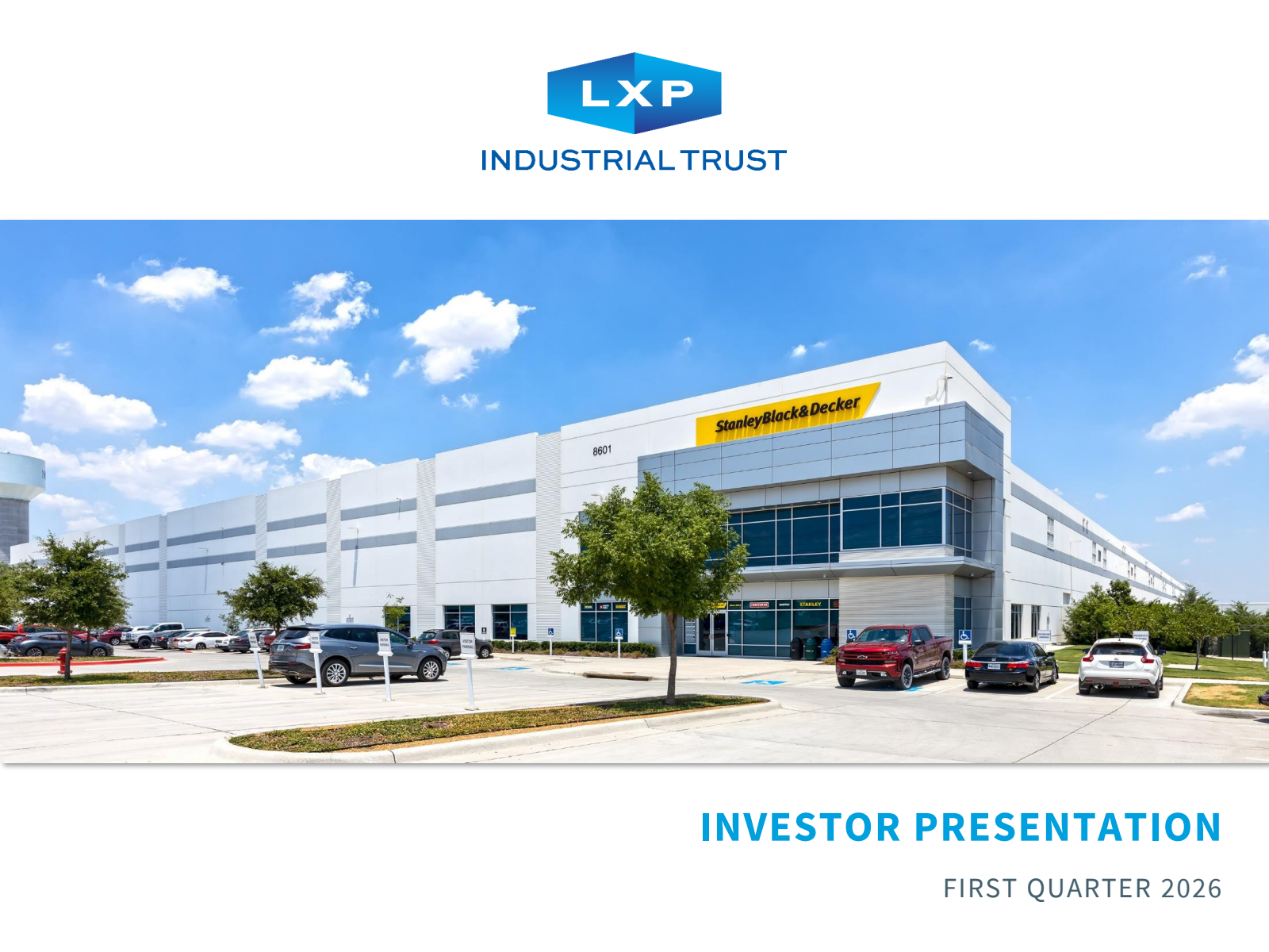 LXP Industrial Trust's Q1 2026 Slide Deck