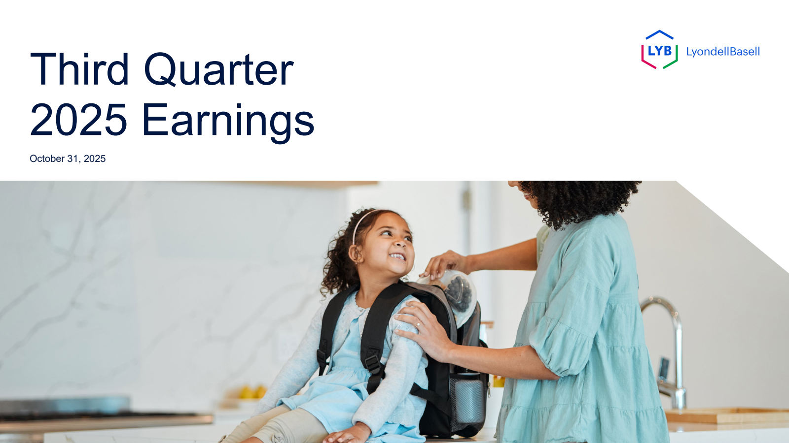 LyondellBasell Industries' Q3 2025 Slide Deck