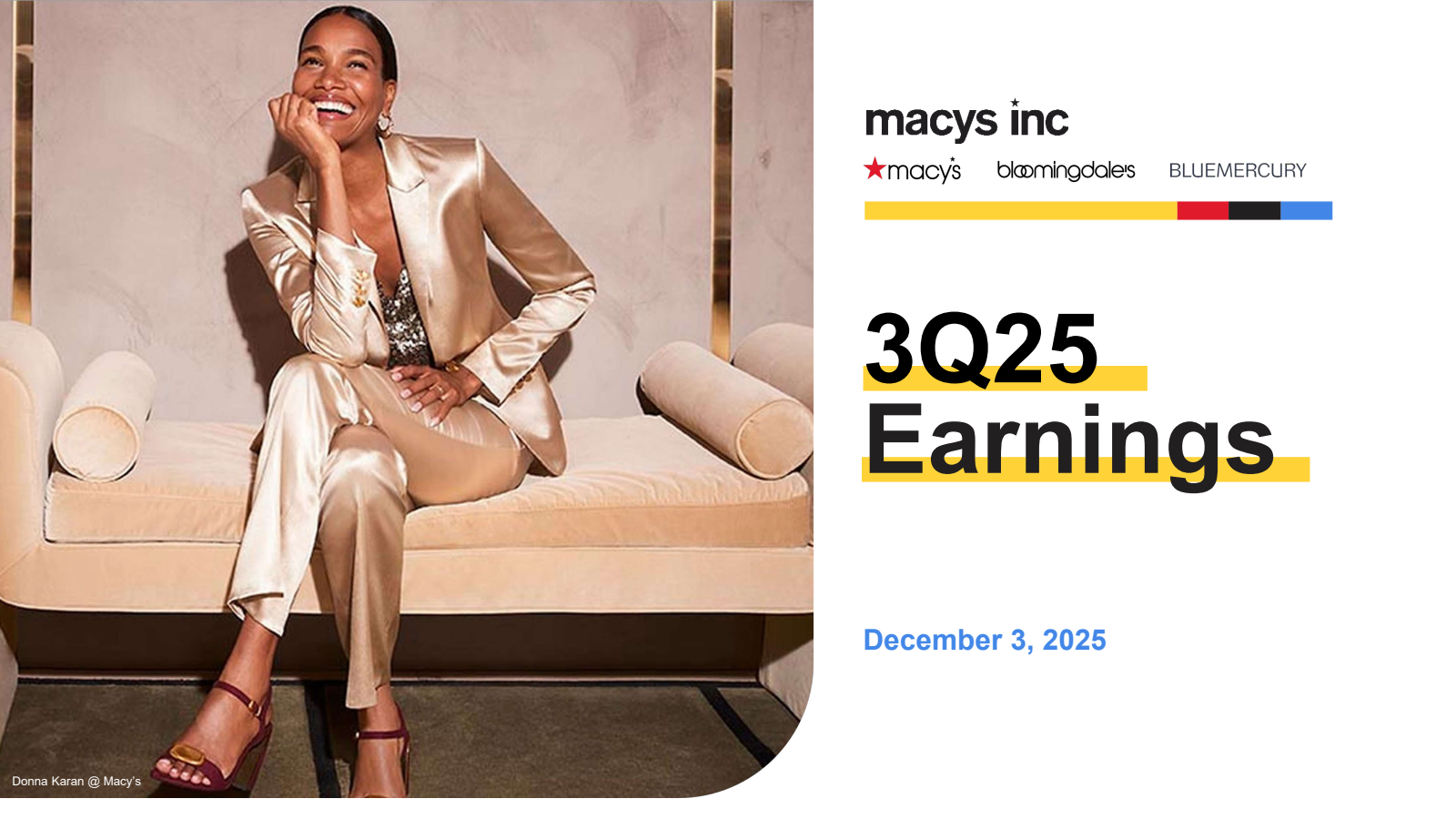 Macy's' Q3 2026 Slide Deck