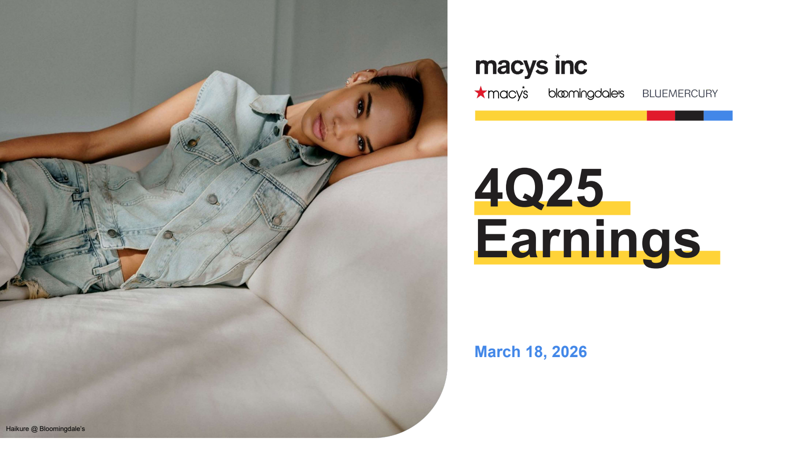 Macy's' Q4 2026 Slide Deck