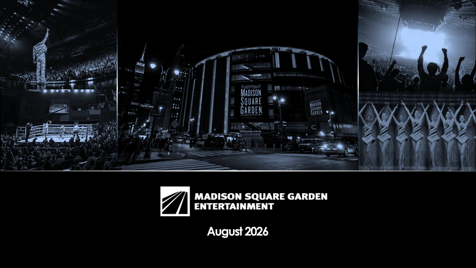 Madison Square Garden Entertainment's Q4 2026 Slide Deck