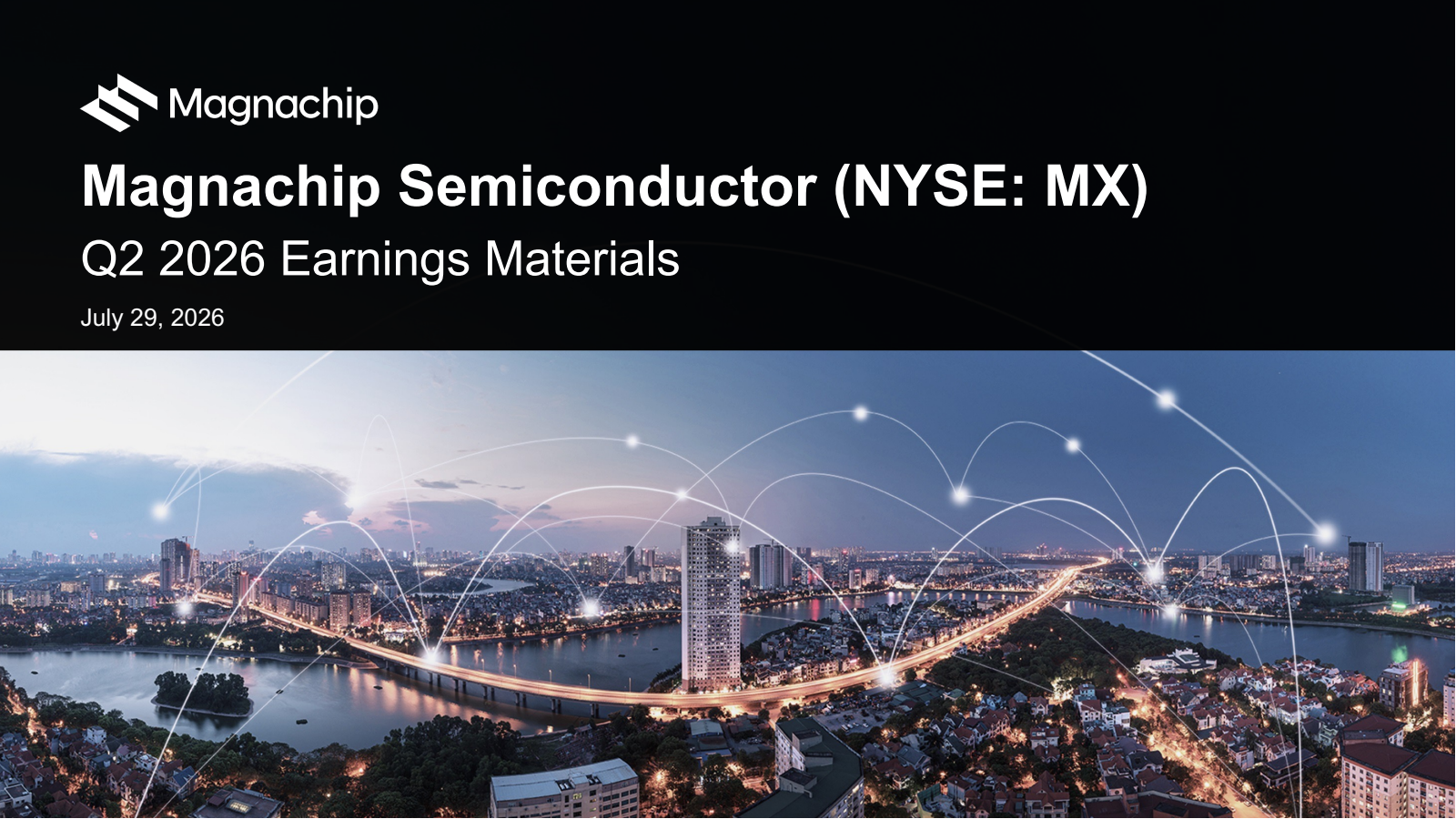 Magnachip Semiconductor's Q2 2026 Slide Deck