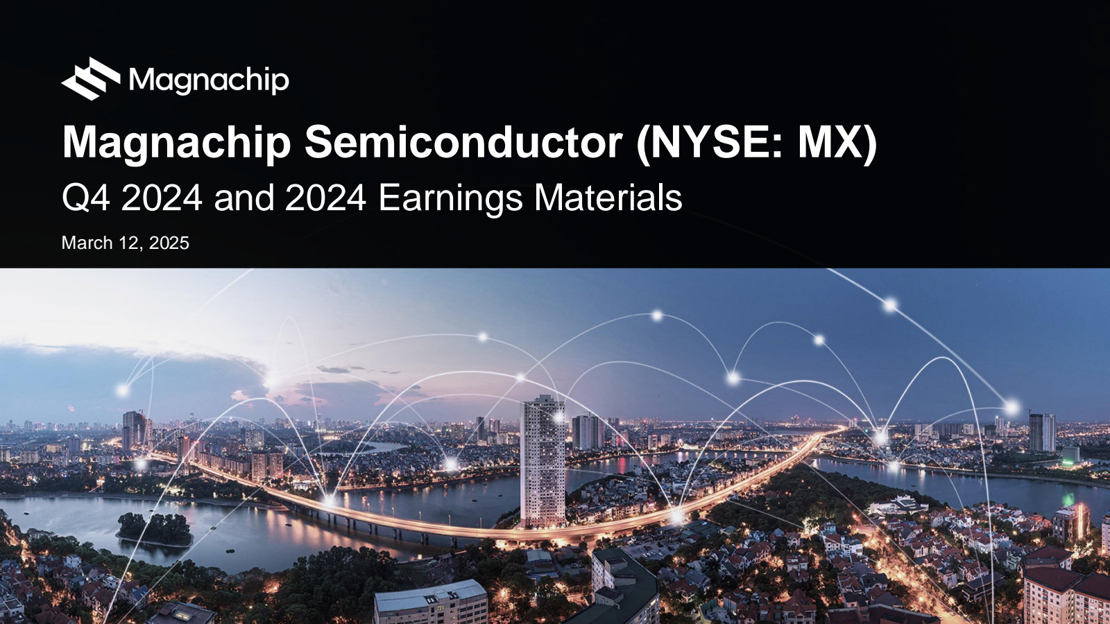 Magnachip Semiconductor's Q4 2024 Slide Deck
