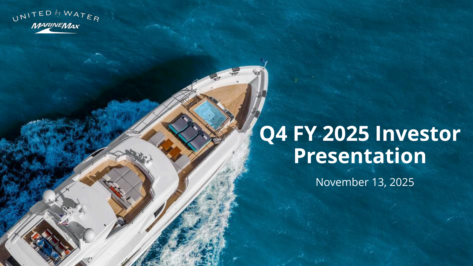 MarineMax's Q4 2025 Slide Deck
