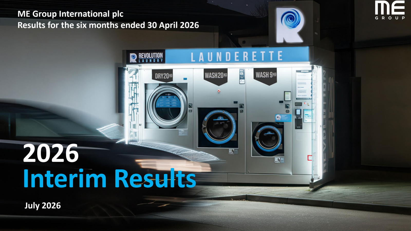 ME Group International's H1 2026 Slide Deck