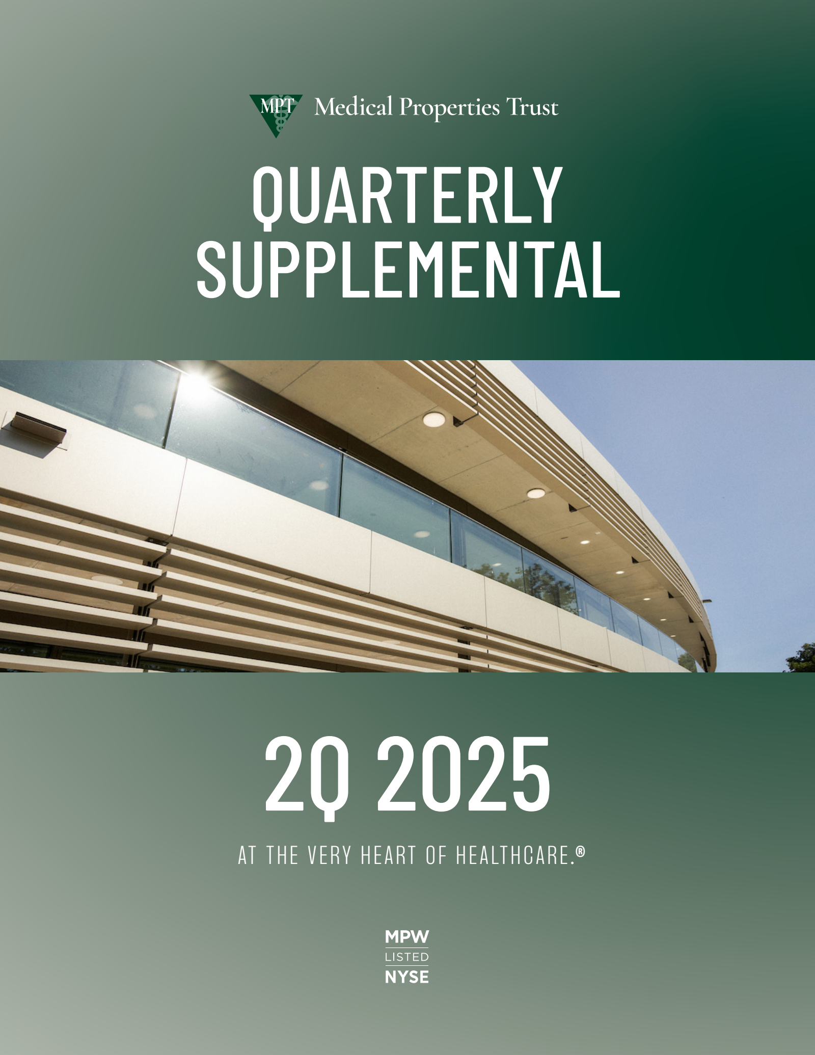 Medical Properties Trust's Q2 2025 Slide Deck
