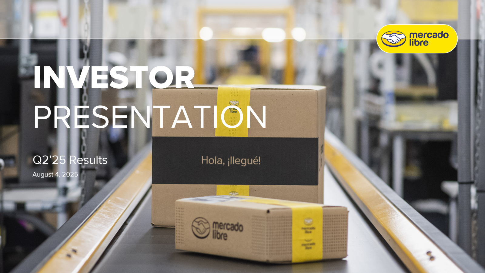 MercadoLibre's Q2 2025 Slide Deck