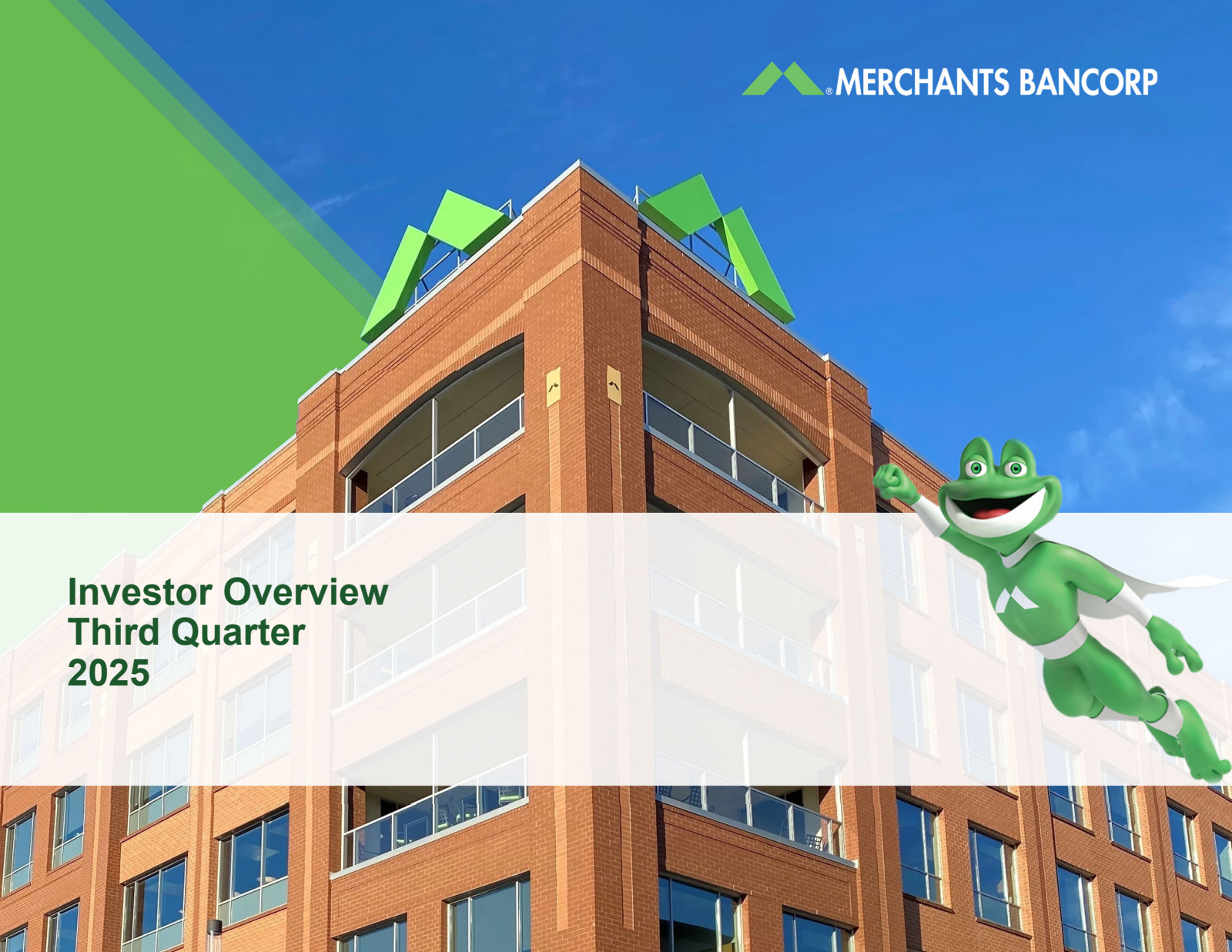 Merchants Bancorp's Q3 2025 Slide Deck