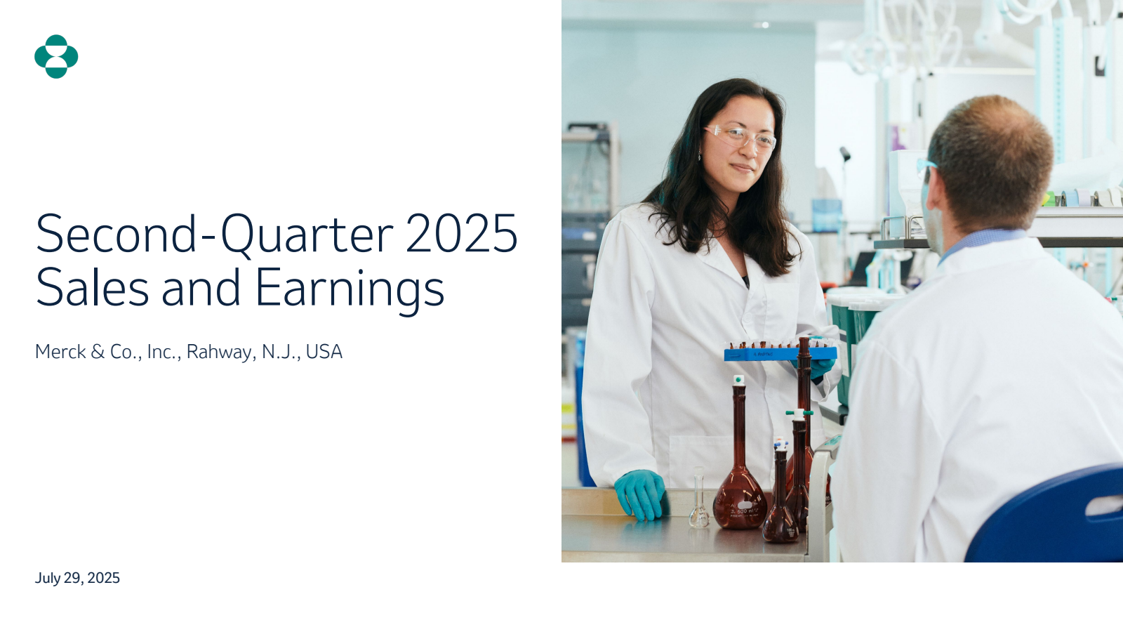 Merck & Co., Inc.'s Q2 2025 Slide Deck