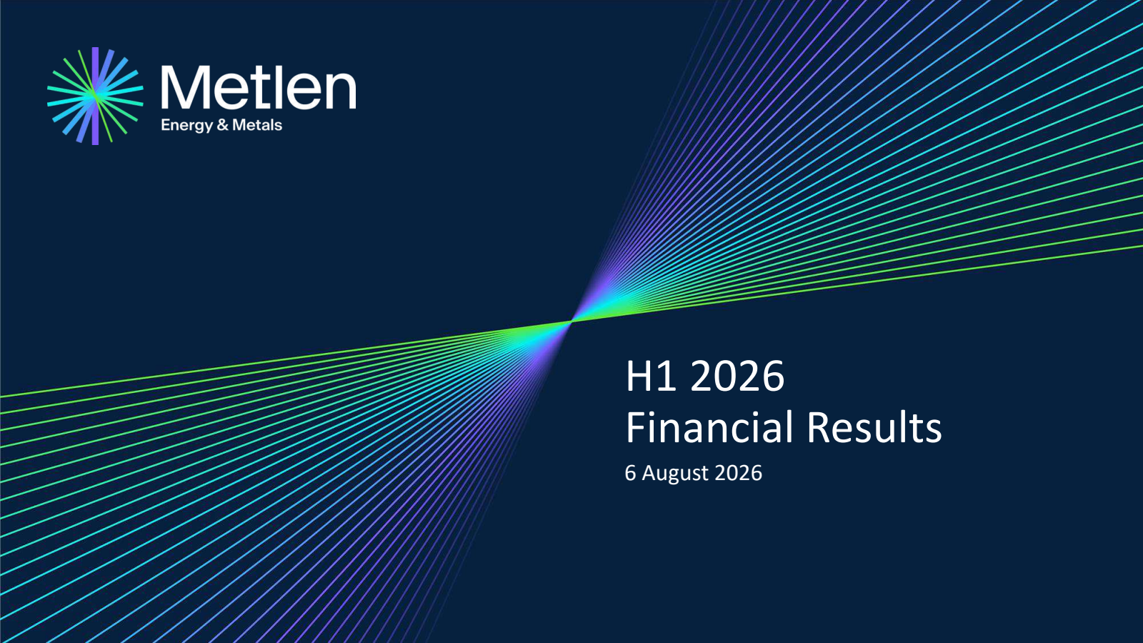 MetalNRG's Q2 2026 Slide Deck