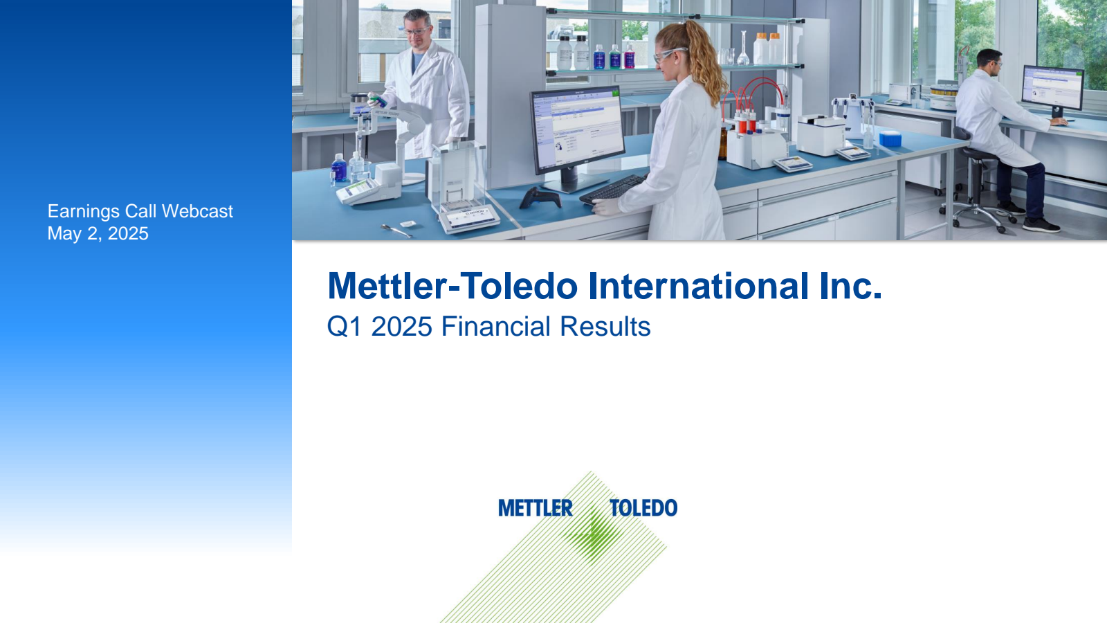 Mettler-Toledo International's Q1 2025 Slide Deck