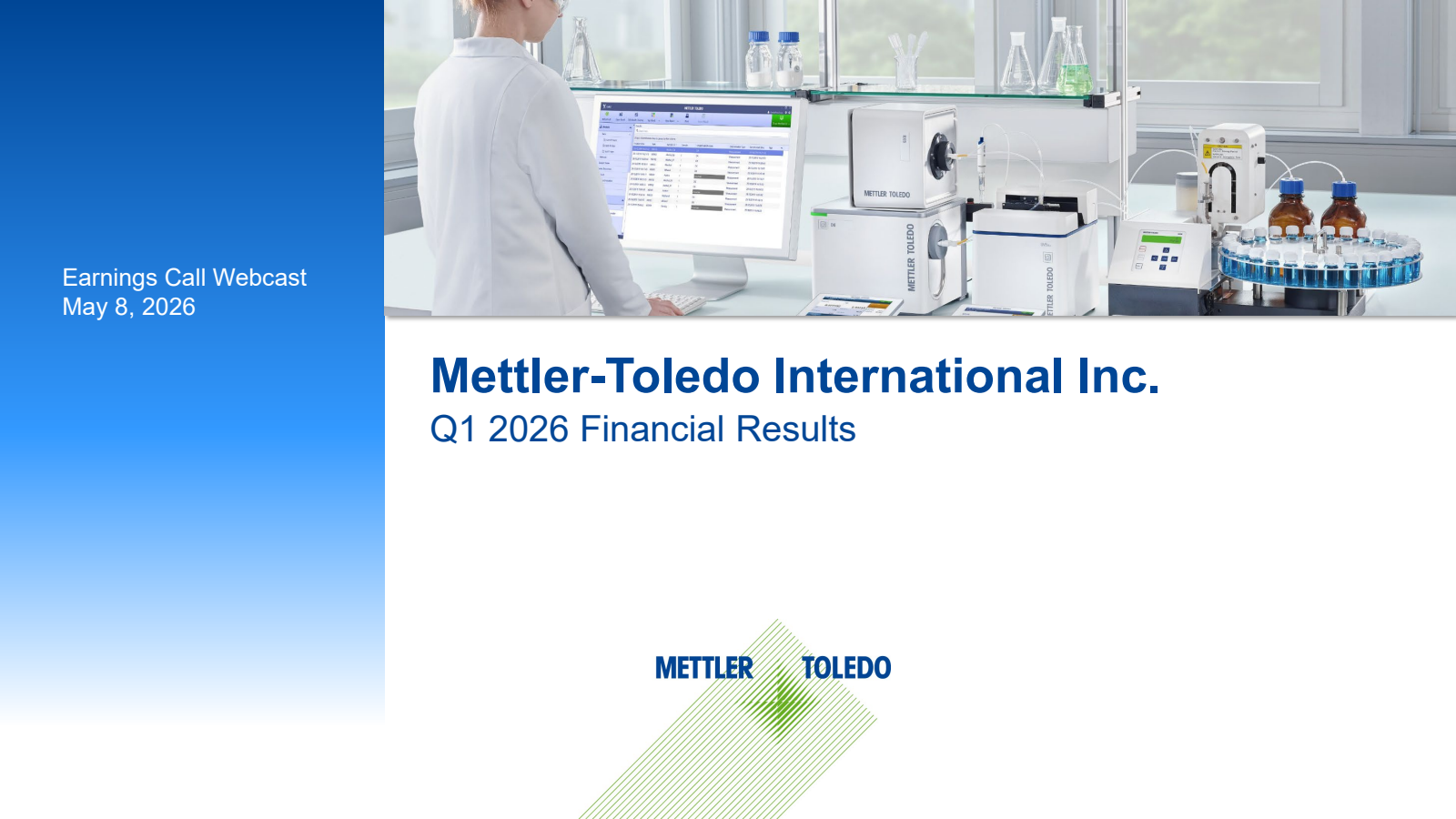 Mettler-Toledo International's Q1 2026 Slide Deck