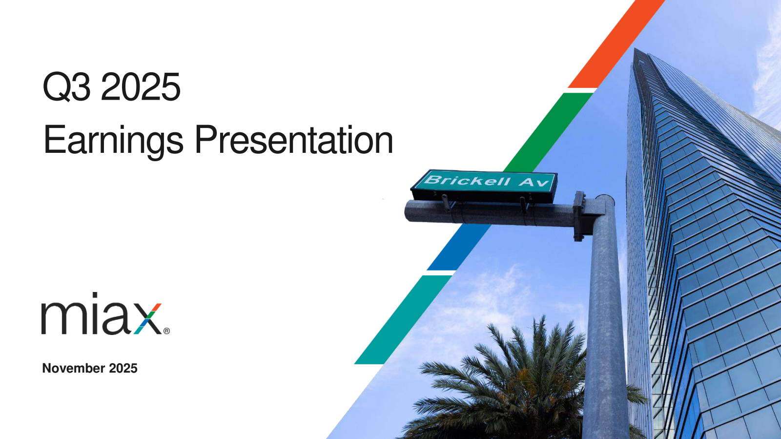 Miami International's Q3 2025 Slide Deck