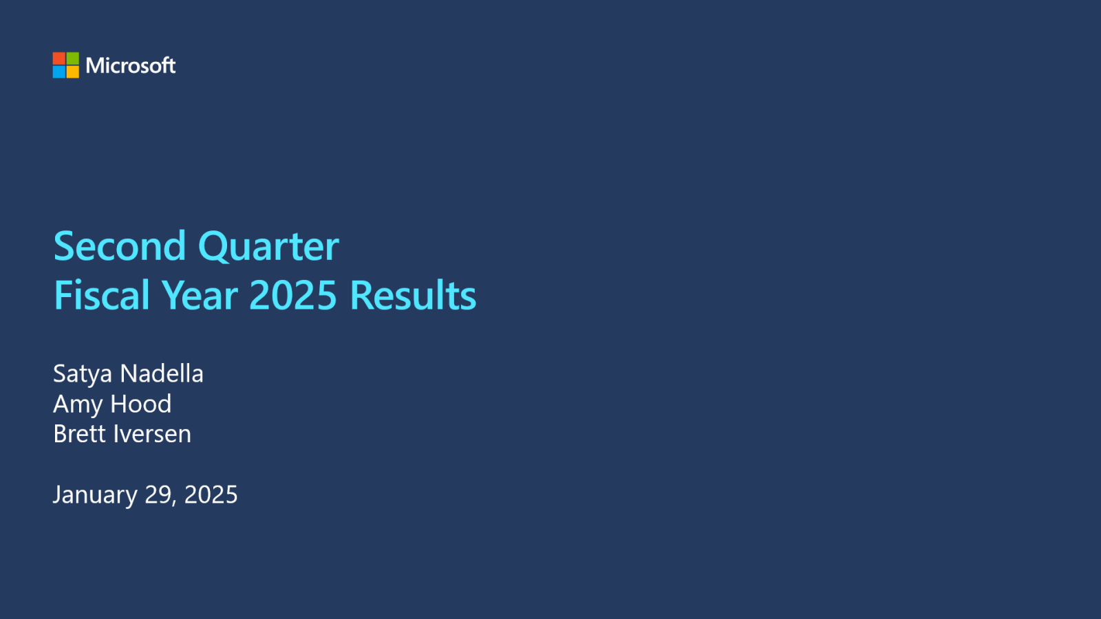 Microsoft (MSFT) Earnings Date and Reports 2025