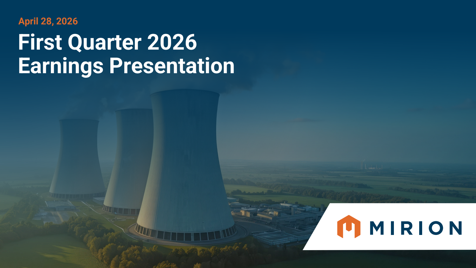 Mirion Technologies' Q1 2026 Slide Deck