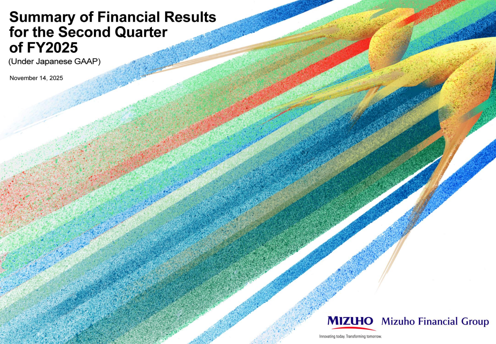 Mizuho Financial Group's Q2 2026 Slide Deck