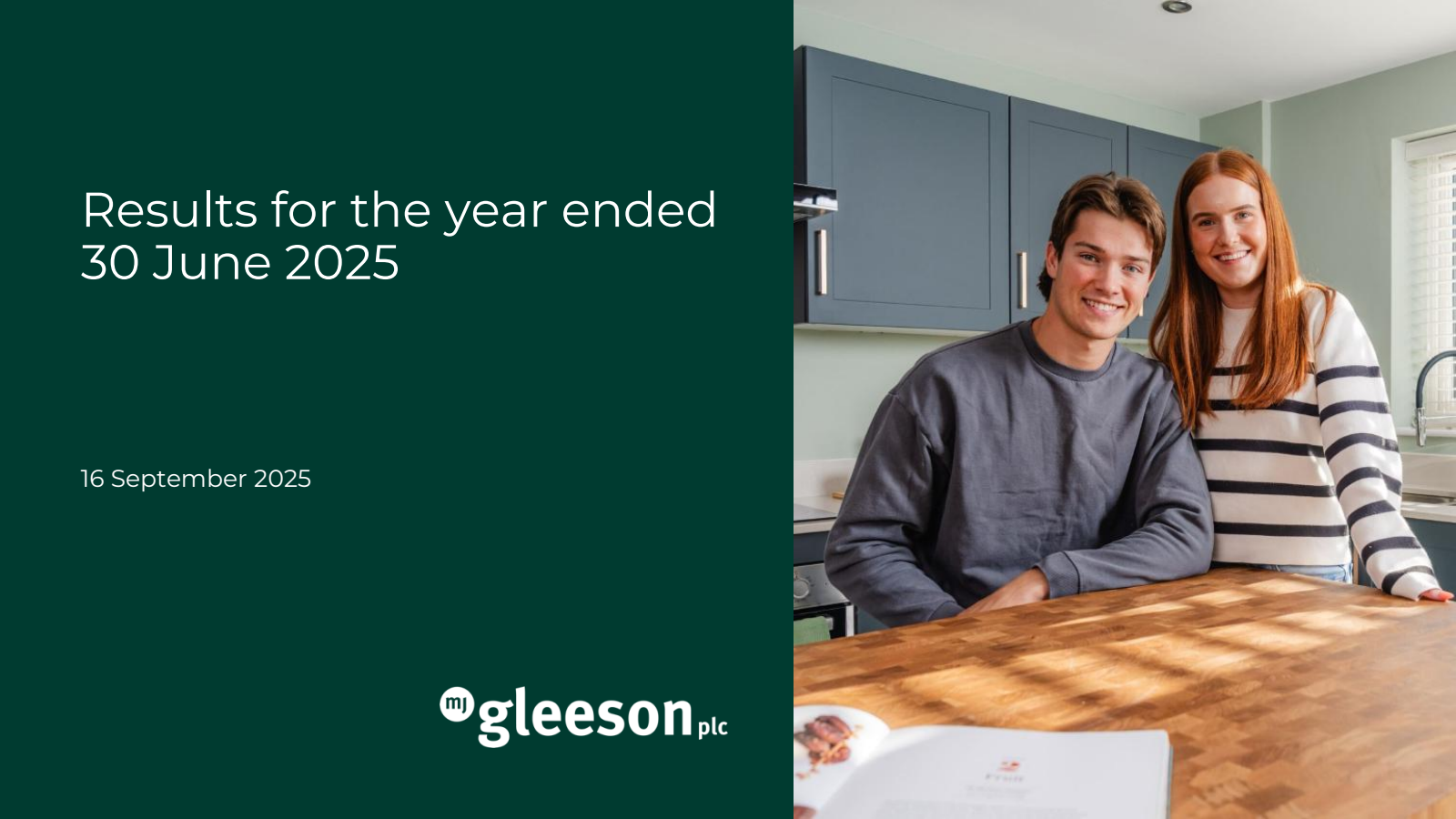 MJ Gleeson's H2 2025 Slide Deck