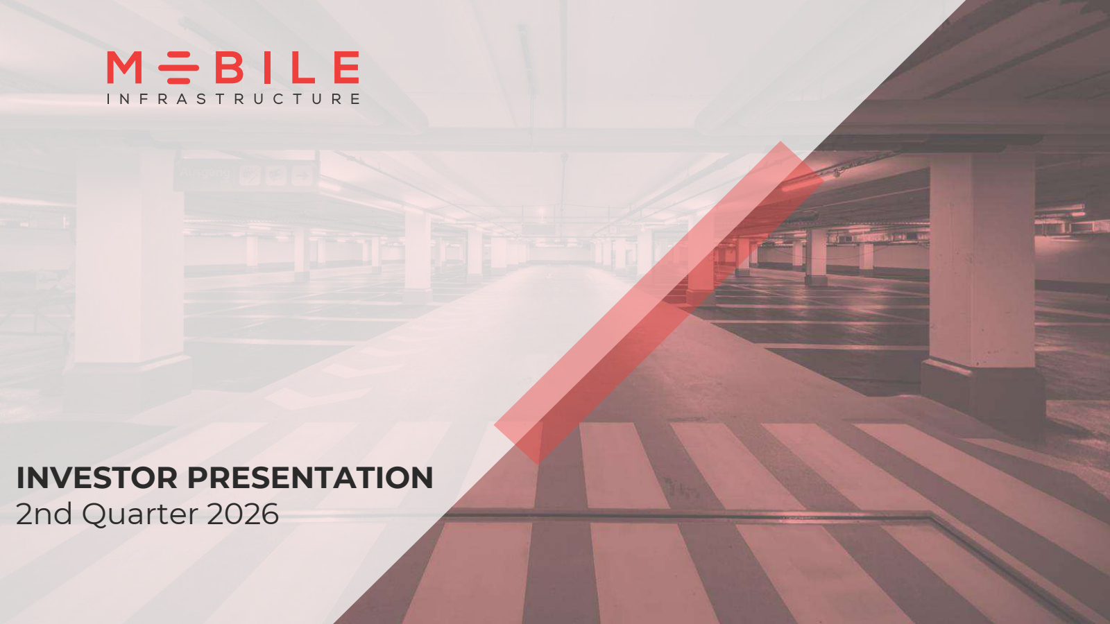 Mobile Infrastructure's Q2 2026 Slide Deck