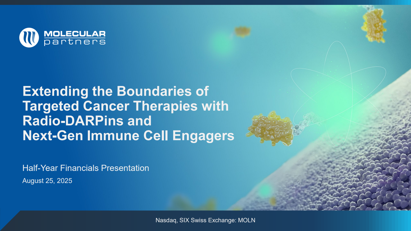 Molecular Partners' H1 2025 Slide Deck