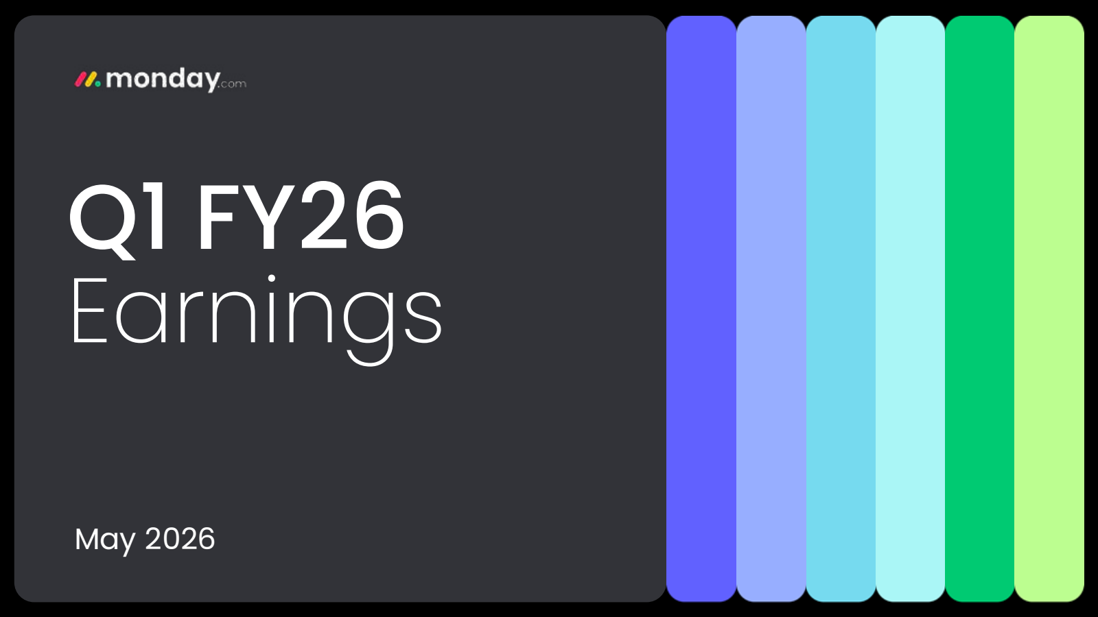 monday.com's Q1 2026 Slide Deck