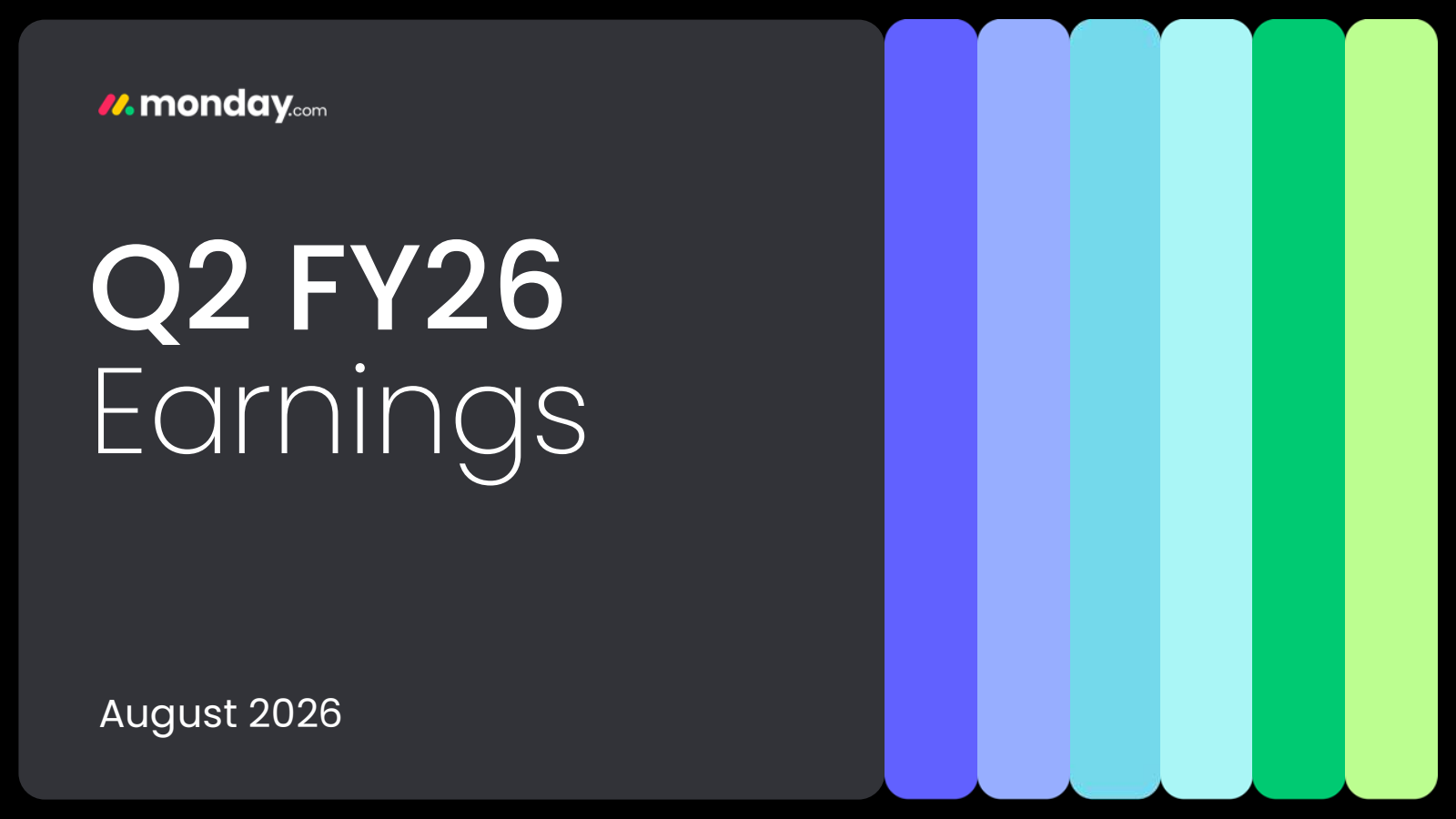 monday.com's Q2 2026 Slide Deck