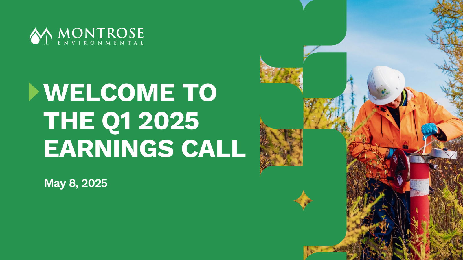 Montrose Environmental Group's Q1 2025 Slide Deck