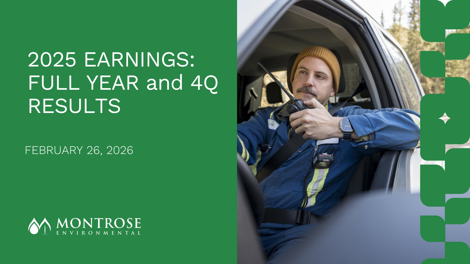 Montrose Environmental Group's Q4 2025 Slide Deck
