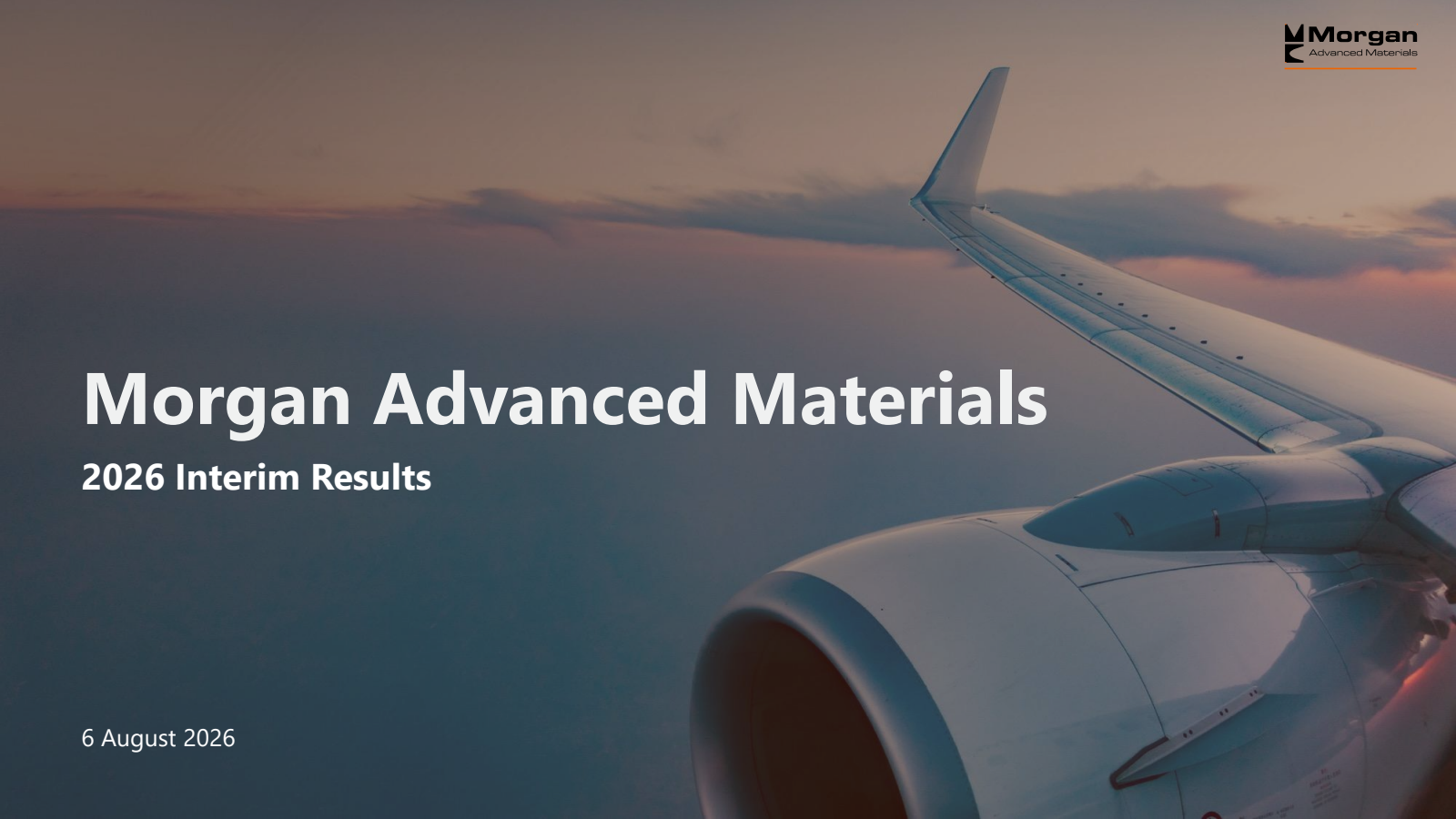 Morgan Advanced Materials' H1 2026 Slide Deck