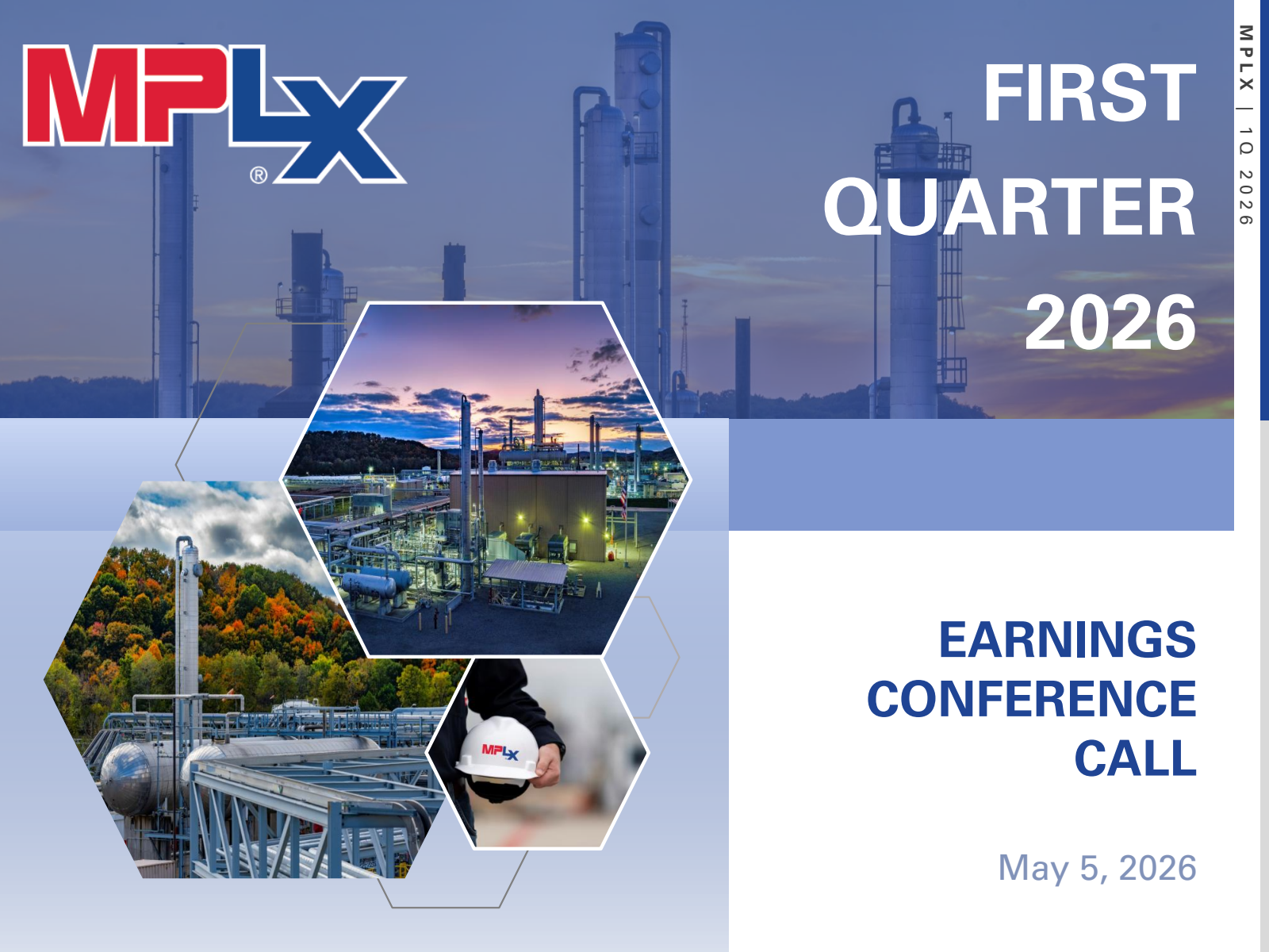 Mplx's Q1 2026 Slide Deck