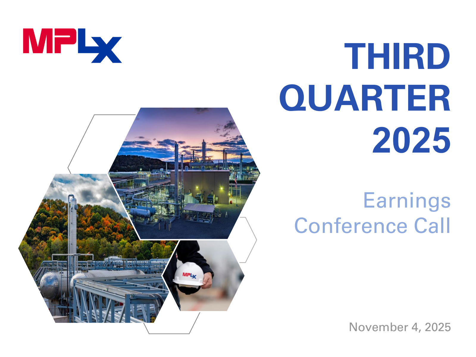 Mplx's Q3 2025 Slide Deck