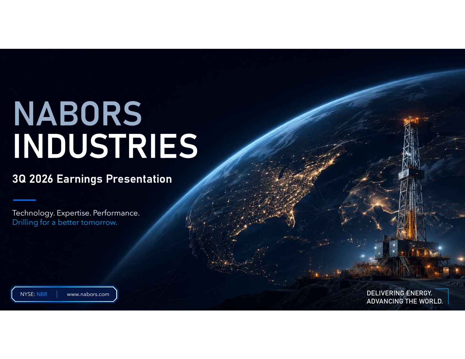 Nabors Industries (NBR) Q3 2026 Earnings Results & Report