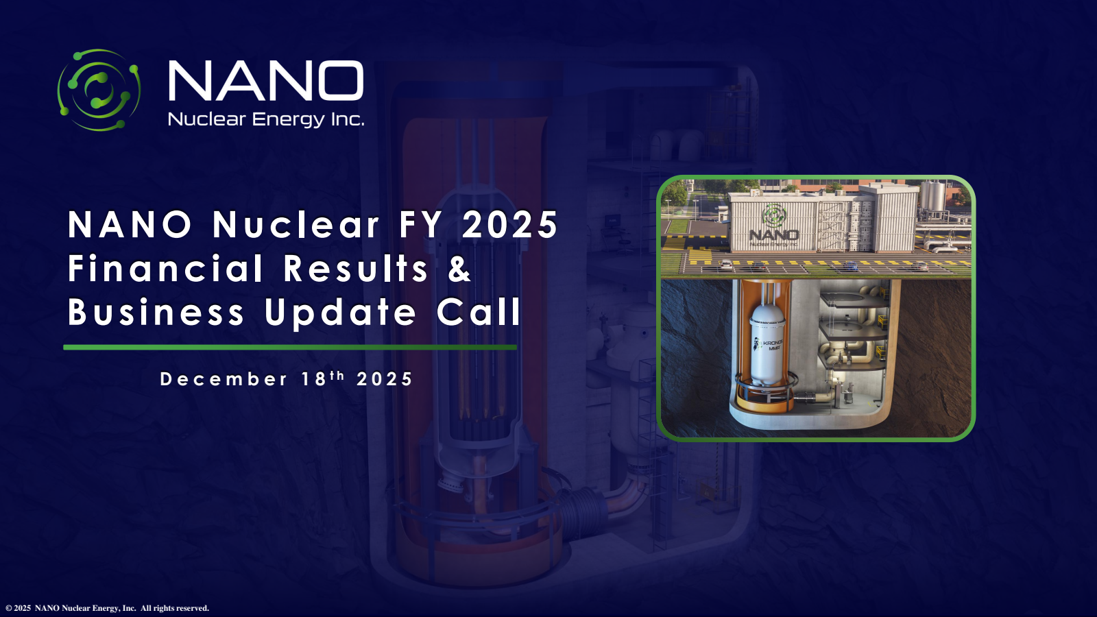 Nano Nuclear Energy (NNE) Earnings Date and Reports 2026