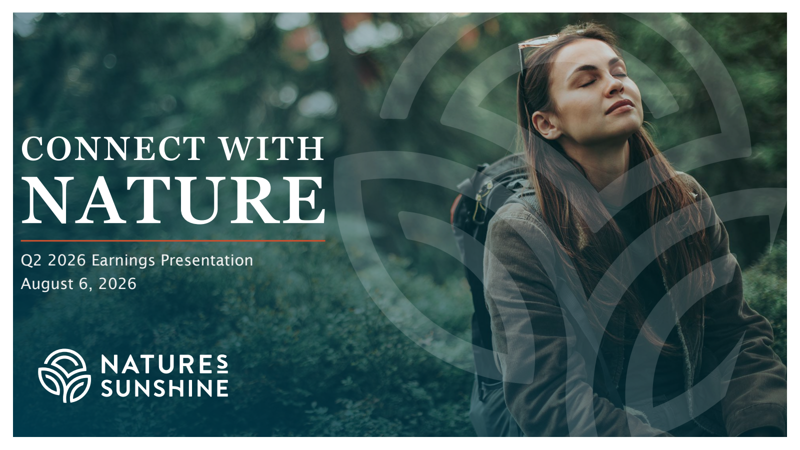 Nature's Sunshine Products' Q2 2026 Slide Deck