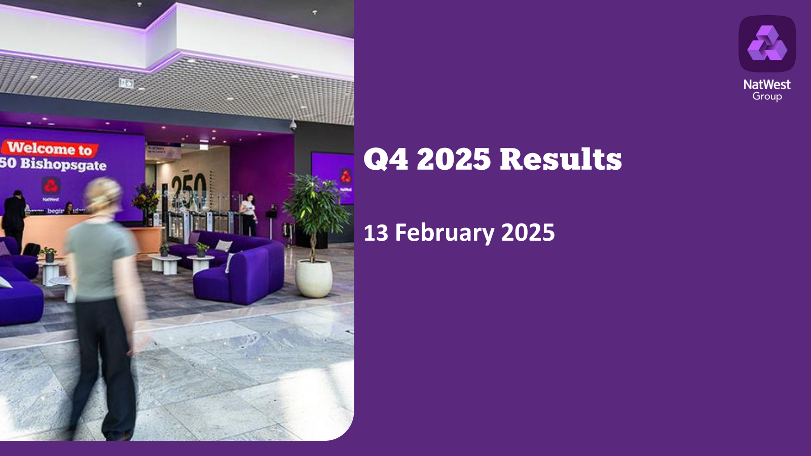 NatWest Group's Q4 2025 Slide Deck