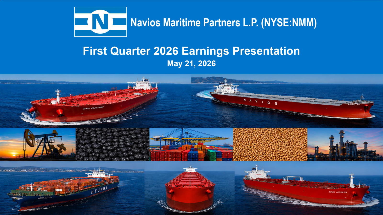 Navios Maritime Partners' Q1 2026 Slide Deck